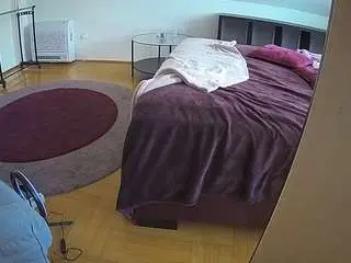 Camsoda Live Porn of voyeurcam-julmodels-whitebed-6