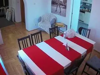 Camsoda Nude Webcam of voyeurcam-julmodels-dining