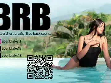Chaturbate Watch Live Sex Cams of zoe_blake18