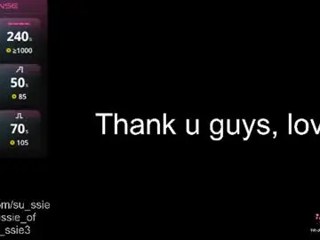Chaturbate Best live sex cam show of su_ssie
