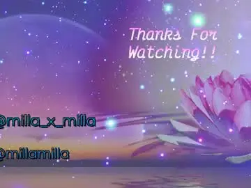 Chaturbate Private Sex Chat of milla_milla