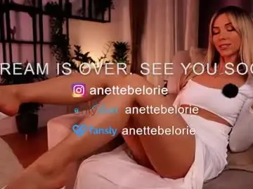 Chaturbate Best Webcam of anette_belorie