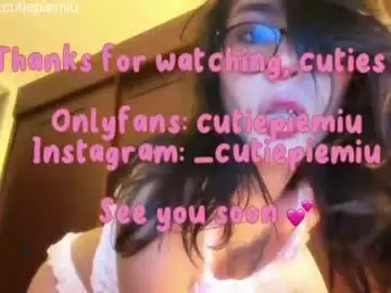 Chaturbate Best live sex cam show of cutiepiemiu