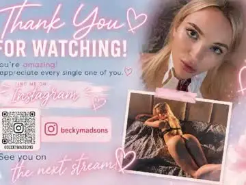 Chaturbate Nude Webcam of beckymadsons