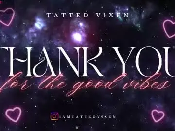 Chaturbate Best Webcam of tatted_vixen