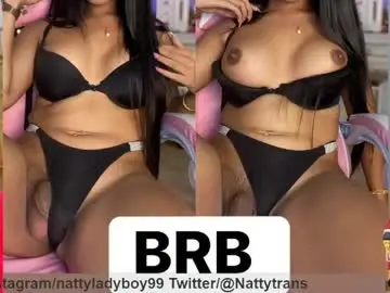 Chaturbate Live Sex of nattyladyboy