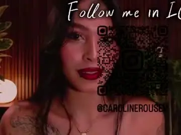 Chaturbate Best live sex cam show of carolinerousev