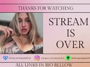 Chaturbate Best Webcam of playwithmil
