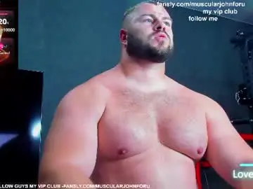 Chaturbate Live Sex Cam of muscularjohnforu