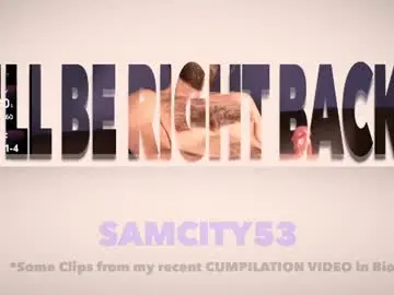 Chaturbate Live Sex of samcity53