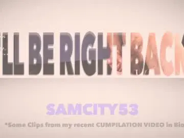Chaturbate Free Porn Cam of samcity53