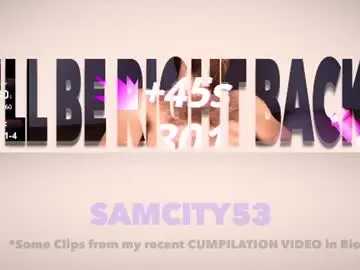 Chaturbate Best Webcam of samcity53