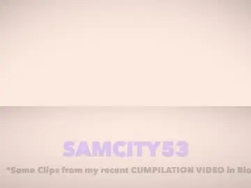 Chaturbate Adult Webcams of samcity53
