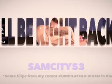 Chaturbate Live Sex Cam of samcity53