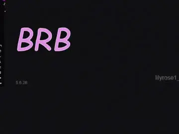 Chaturbate Watch Live Sex Cams of lilyrose1_