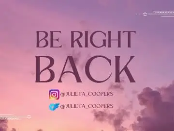 Chaturbate Adult Webcams of julieta_cooper20