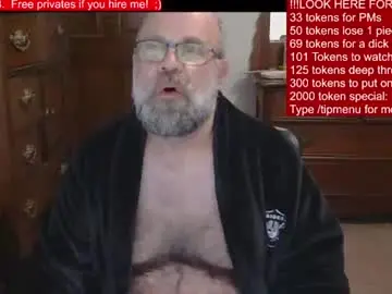 Chaturbate Best live sex cam show of hairydaddybear69