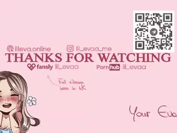 Chaturbate Best live sex cam show of lil_eva
