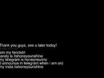Chaturbate Adult Webcam of honey_sunshine