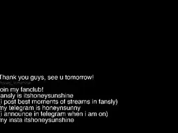 Chaturbate Free Porn Cam of honey_sunshine