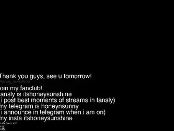 Chaturbate Adult Video Chat of honey_sunshine