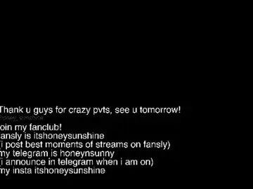 Chaturbate Live Sex of honey_sunshine