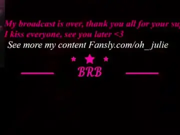 Chaturbate Live Porn of oh_julie
