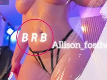 Chaturbate Free Porn Cam of allison_fosther