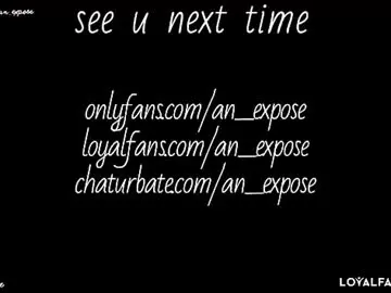 Chaturbate Live Porn of an_expose