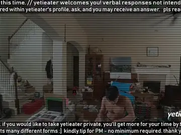 Stripchat Free Live Porn of yetieater